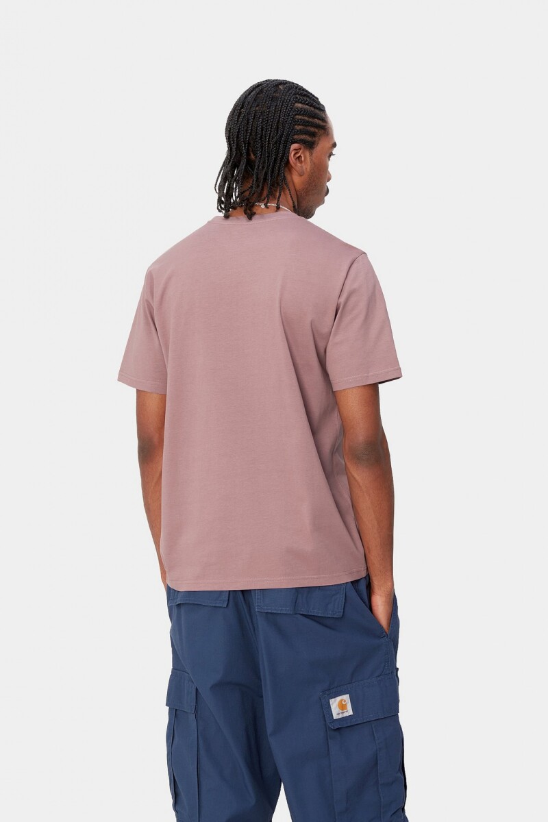 S/S Pocket T-Shirt Rosa Viejo