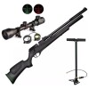 Combo Rifle Chumbera Pcp T-rex 5,5mm + Inflador + Mira 3-9x40 Combo Rifle Chumbera Pcp T-rex 5,5mm + Inflador + Mira 3-9x40