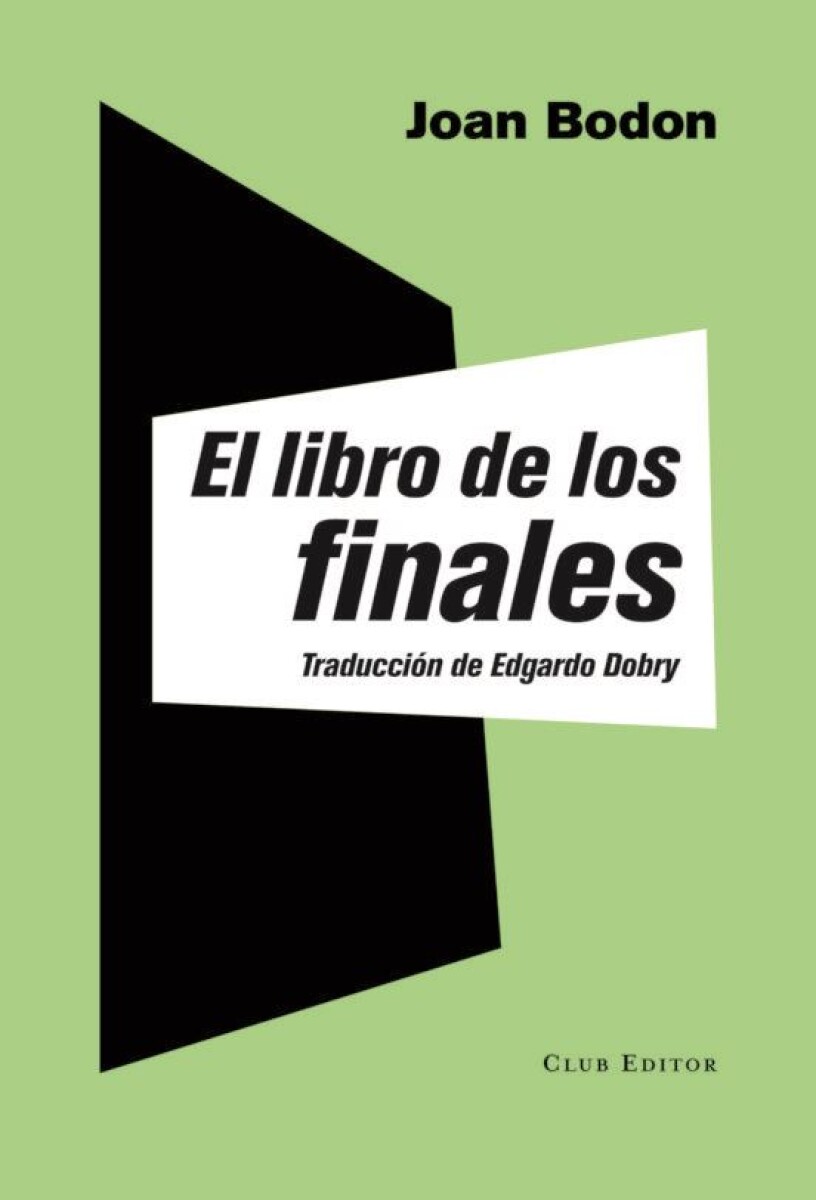 Libro De Los Finales, El 