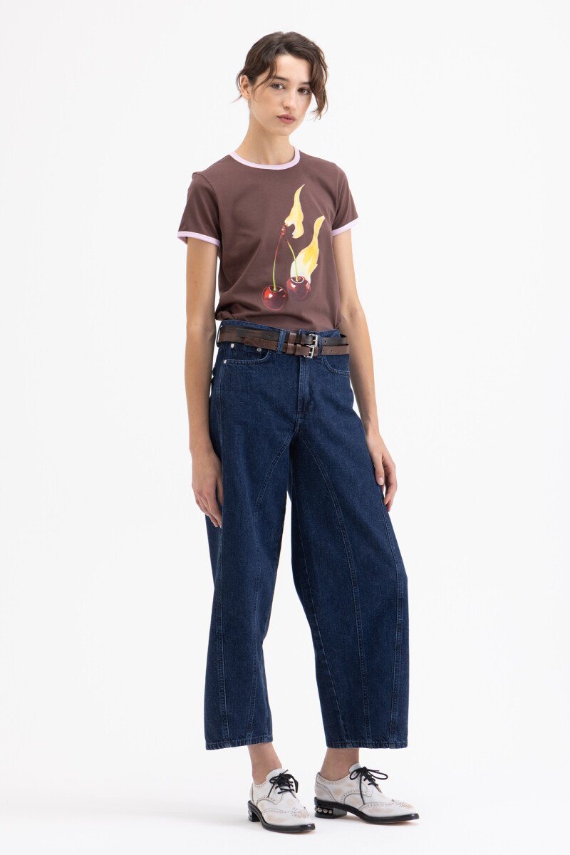 REMERA CHERRY Chocolate