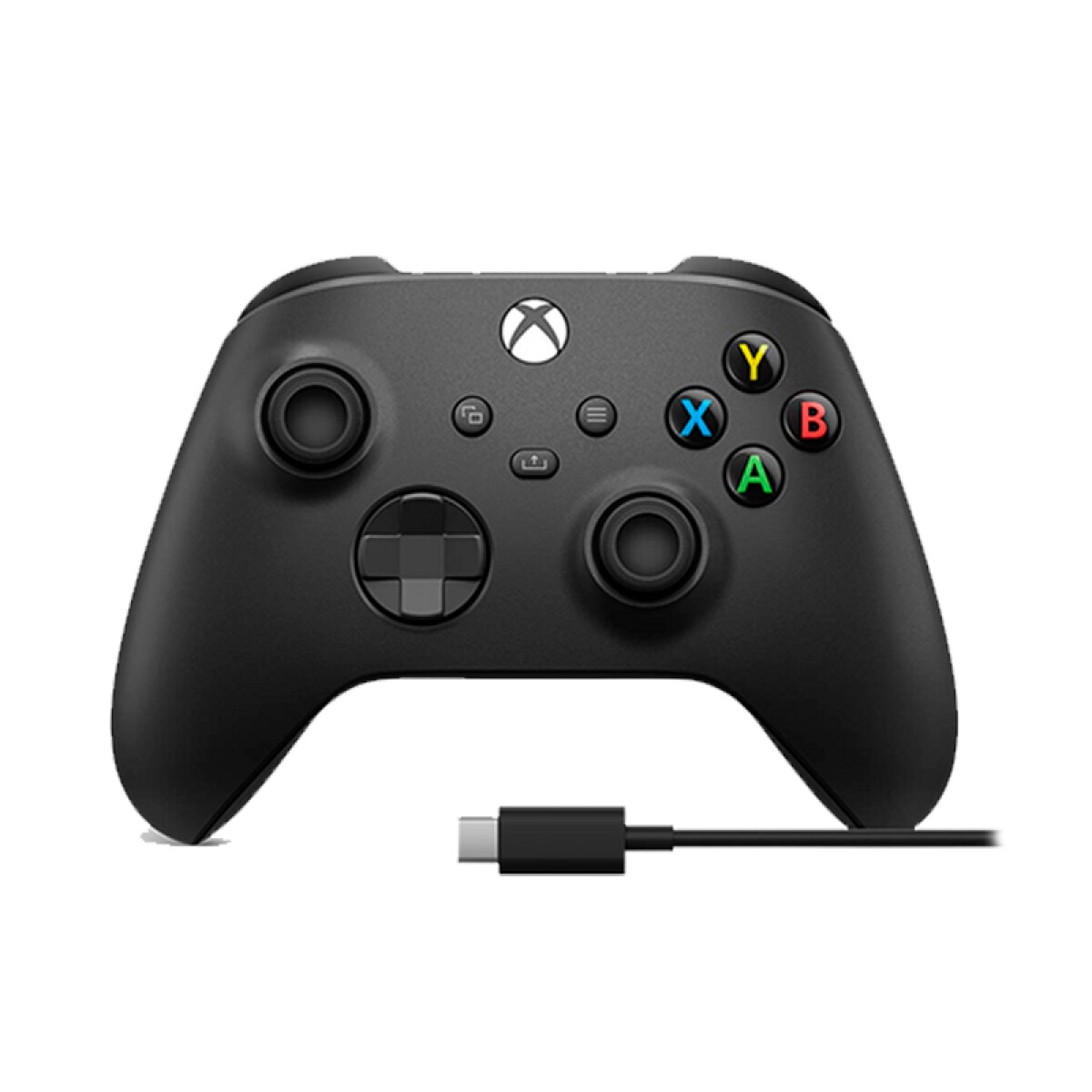 Joystick inalámbrico Microsoft para Xbox Black + Cable 