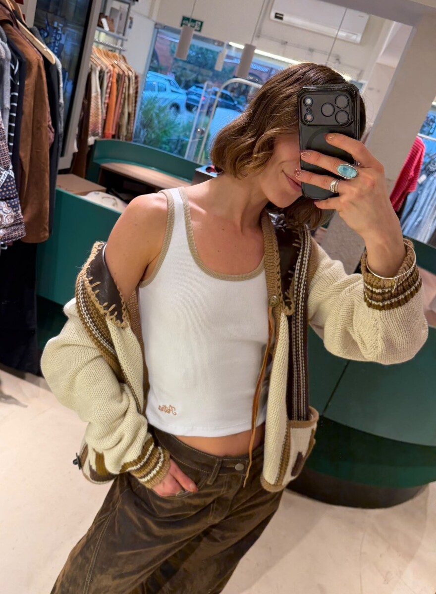 Musculosa Valen - Blanco 