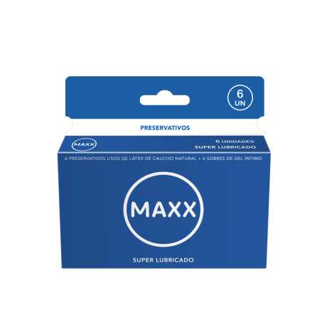 Maxx preservativos x6 Super Lubricado