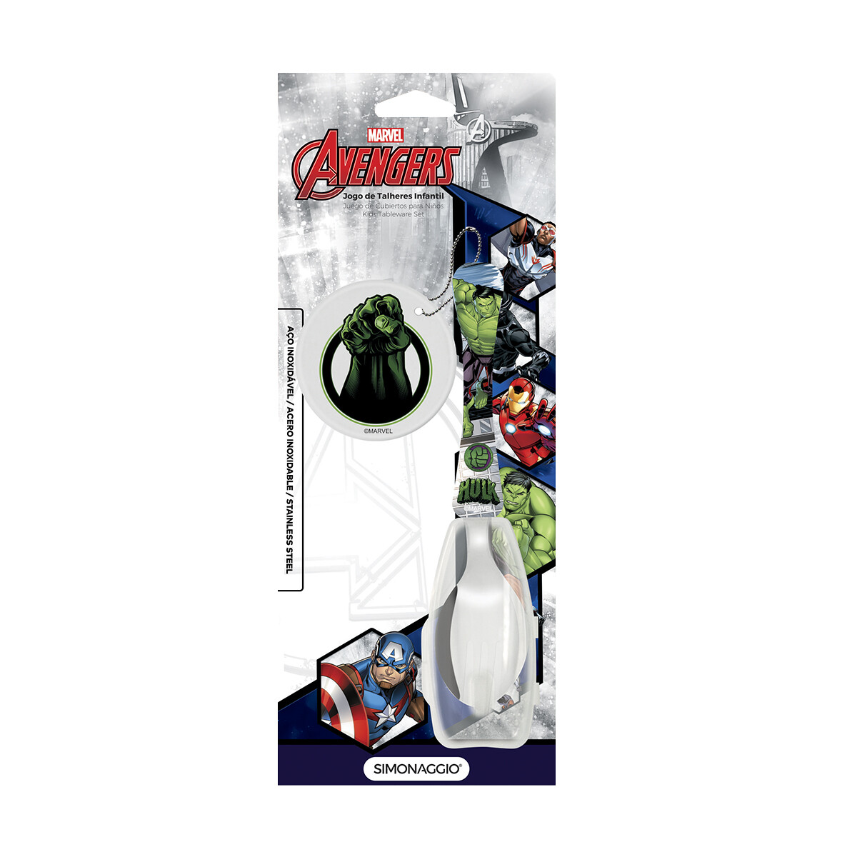 Cuchara con Funda Simonaggio 18 cm - Hulk 
