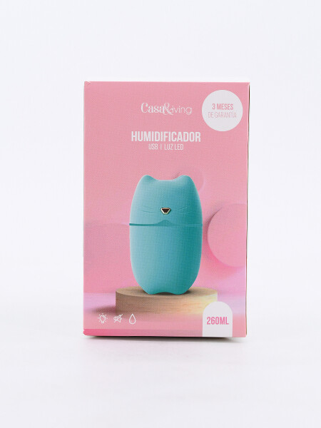 DIFUSOR CON CONEXIÓN USB VERDE AQUA