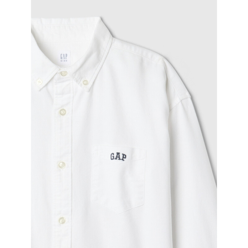 FRCH LOGO OXFORD LIGHT BLUE XXL OPTIC WHITE
