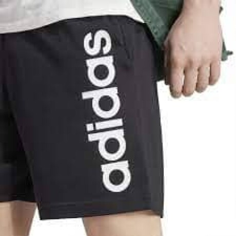 Short Adidas Moda Hombre Aeroready Essentials Logo Lineal Punto Jersey S/C