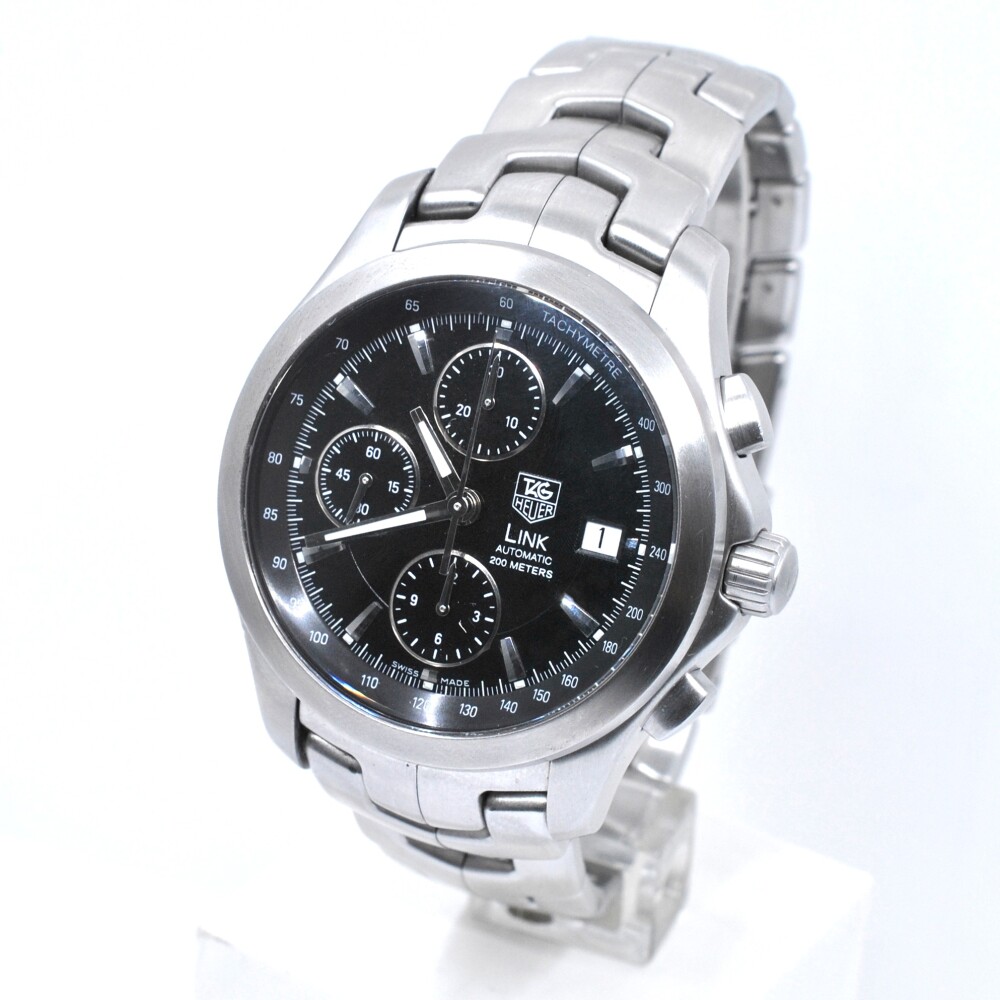 Tag Heuer Link CJF2110 cronógrafo automático 42 mm acero inoxidable Tag Heuer Link CJF2110 cronógrafo automático 42 mm acero inoxidable