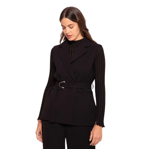 CHALECO DERMONT S-XL NEGRO