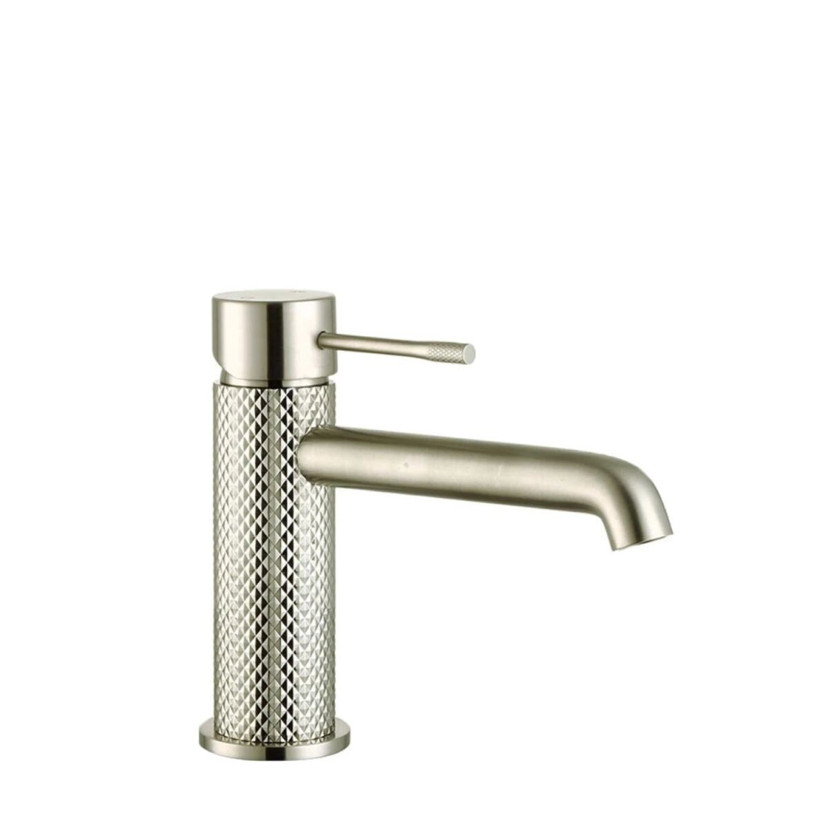 Grifería De Lavatorio Monocomando De Mesada Signature Brushed Nikel 