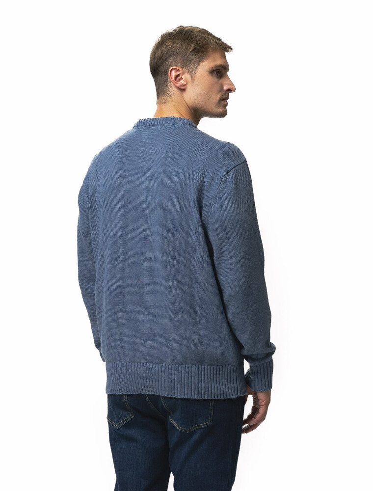 Buzo C/Base Brooklyn Indigo