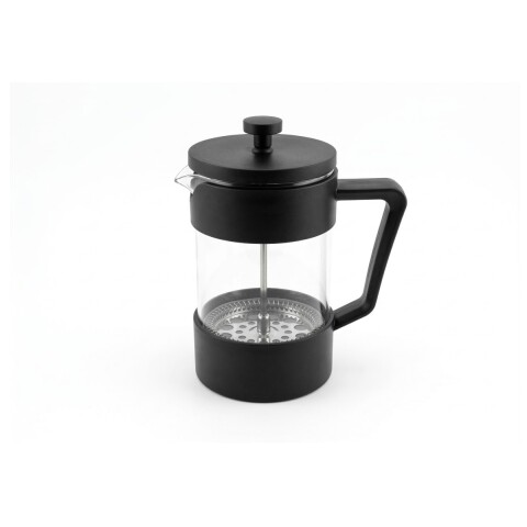 CAFETERA FRANCESA NEGRA 600ML Unica
