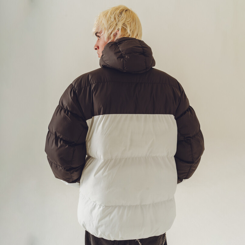 KAMPERA PUFFER NEGRO/BLANCO KAMPERA PUFFER NEGRO/BLANCO