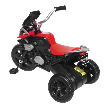 Moto Triciclo a Pedal para Niños Rojo