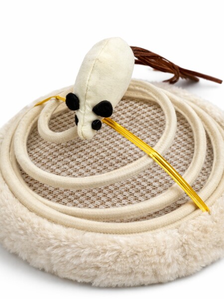 ESPIRAL CON RATON BEIGE