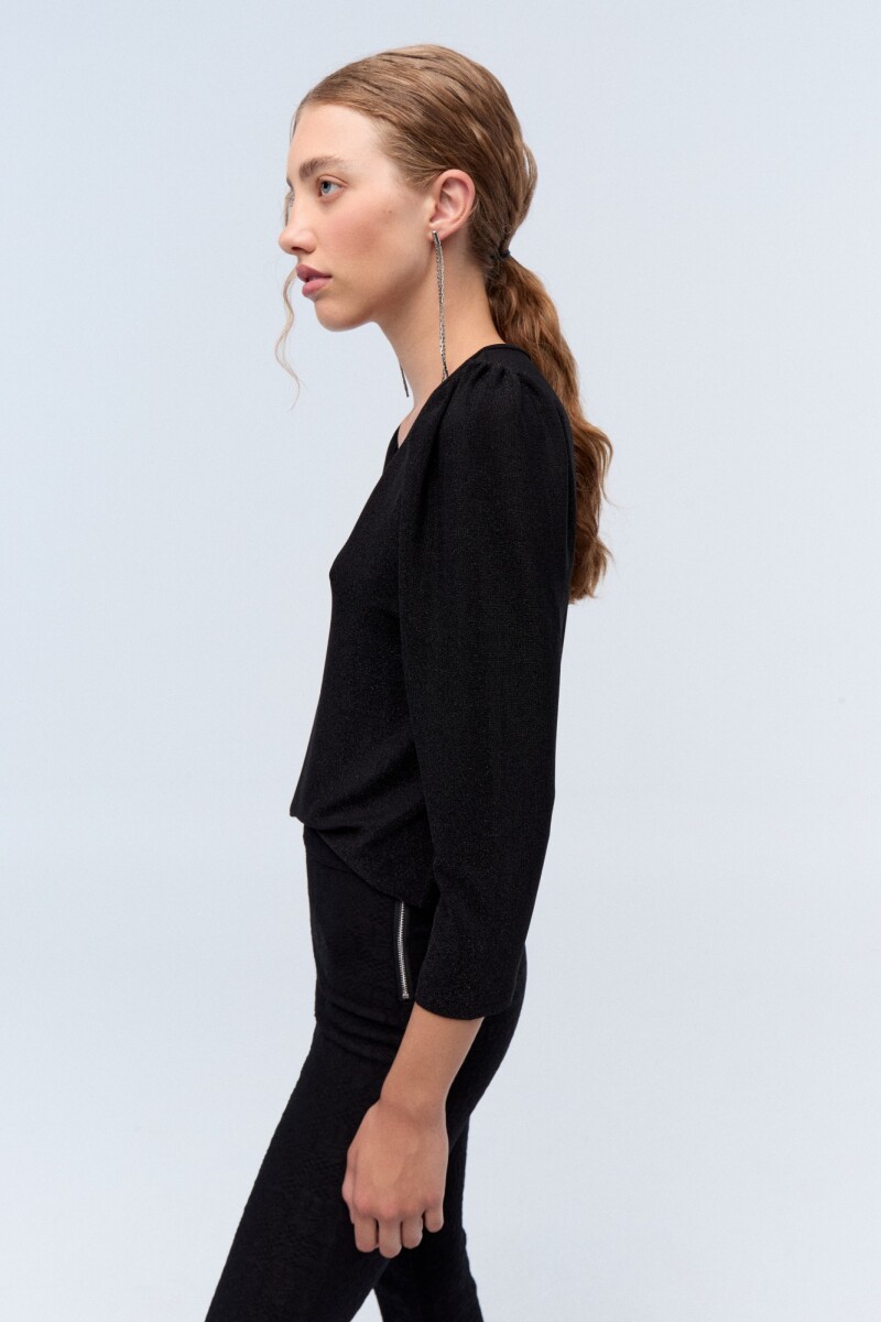 Blusa Rosalia Negro
