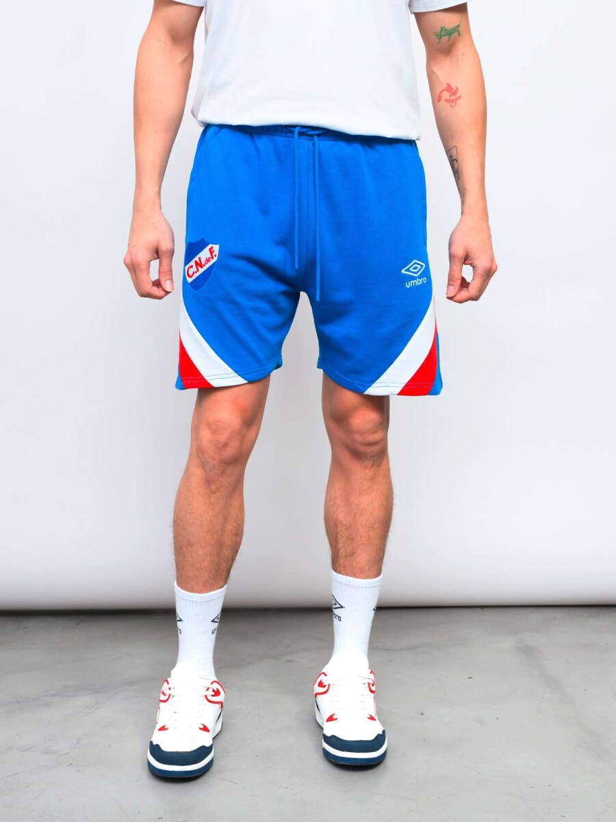 Short Bermuda Media larga de Hombre - Azul 