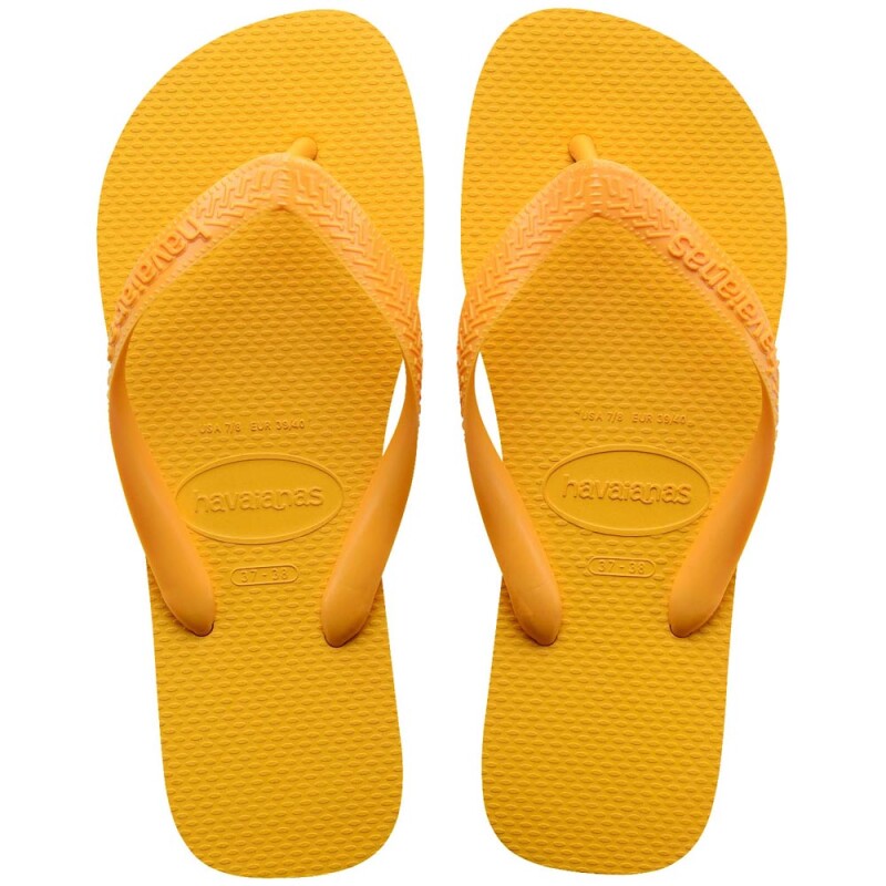 Sandalias Havaianas Top Unisex Amarillo Pop