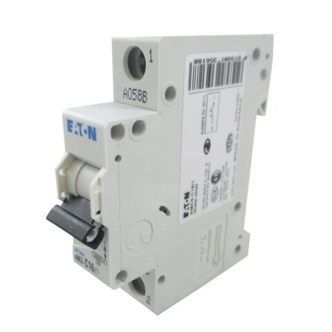 DISYUNTOR DIN 1X 16 A 06 KA EATON DISYUNTOR DIN 1X 16 A 06 KA EATON