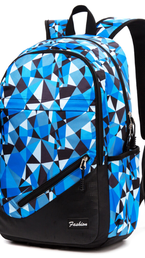 MOCHILA VARIETY ESTAMPADA NEGRO C/ CIELO