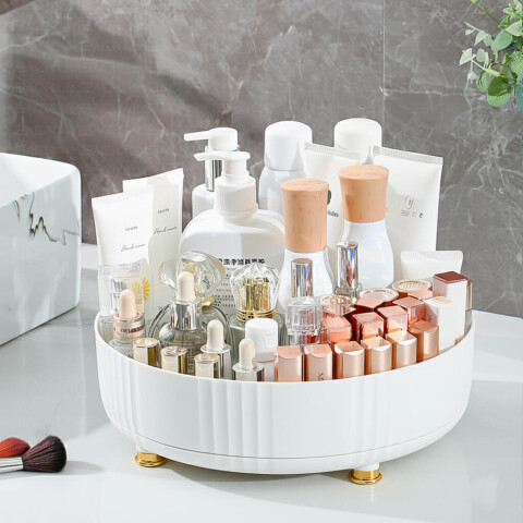 Organizador Giratorio 360° IMBACK IBK-HMJ086 | Multifunción para Maquillaje, Cocina y Hogar Blanco Organizador Giratorio 360° IMBACK IBK-HMJ086 | Multifunción para Maquillaje, Cocina y Hogar Blanco