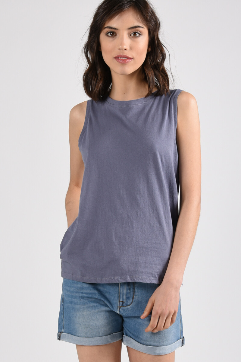 Musculosa Gris