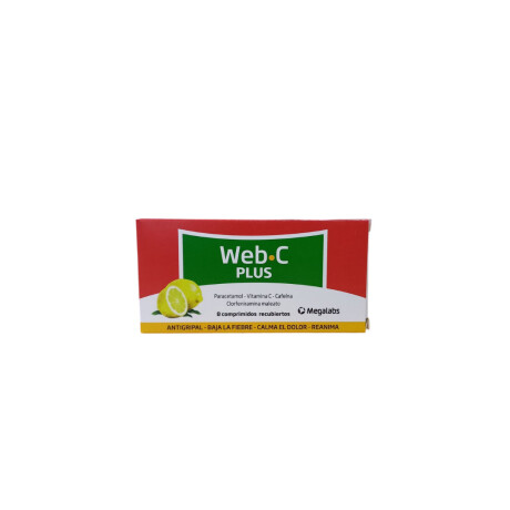 Antigripal Antialérgico Web C Plus x 8 comprimidos 001