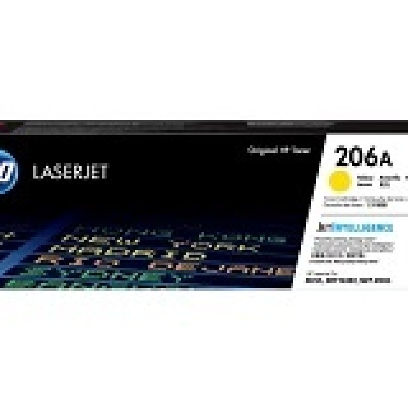 HP 206A - Amarillo - original - LaserJet - cartucho de tóner (W2112A) - para Color LaserJet Pro M255, M283, MFP M282, MFP M283 HP 206A - Amarillo - original - LaserJet - cartucho de tóner (W2112A) - para Color LaserJet Pro M255, M283, MFP M282, MFP M283
