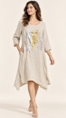 VESTIDO MILA Beige