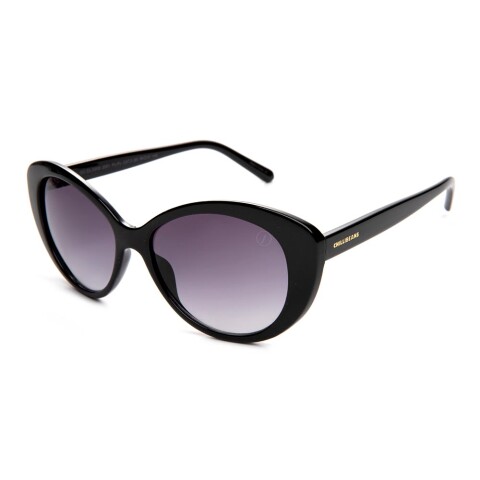 Lentes de Sol Chilli Beans Black Friday 2024 Redondo Mujer Gradiente/Negro