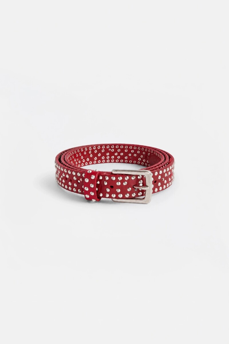 CINTO HARRY STUDS Rojo