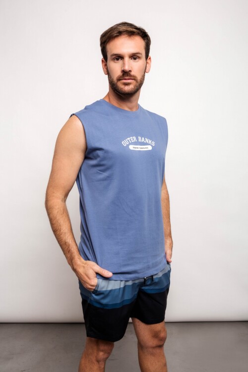 Musculosa Elias Azul