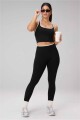 Bividi Seamless Built-In Bra Bividi Mujer Black/Classic White