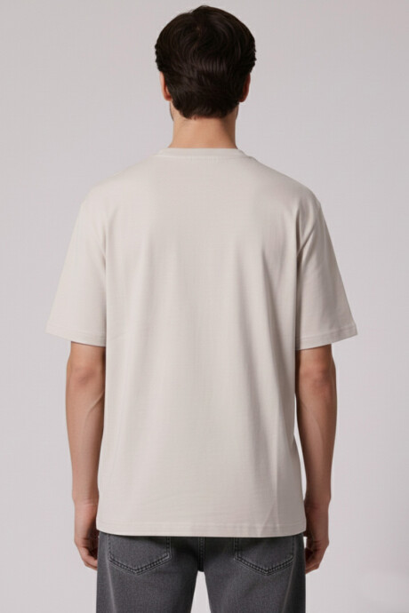 T-SHIRT MAGRON DIXIE Marfil