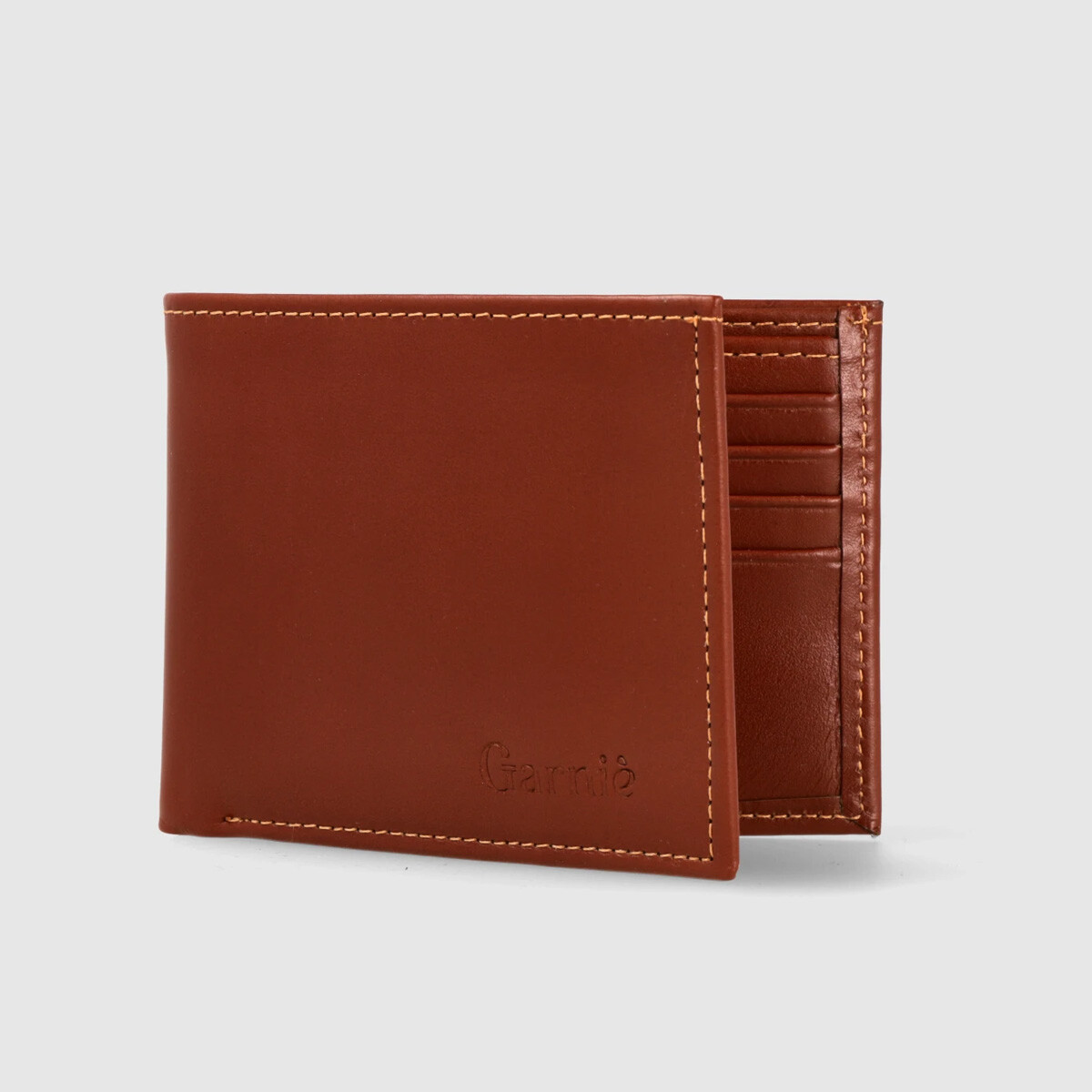 Billetera de Cuero Garnié Phoenix - Marrón 