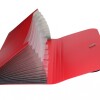 CARPETA YIL CON 13 DIVISIONES 5913 COLOR ROJO