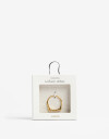 Anillos Chicos Strass Anillo De Acero Con Cubic Exclusive Edition - Dorado