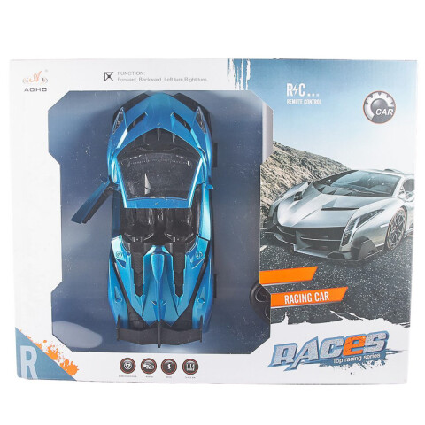 Auto de carrera a bateria caja 42x24cm Auto De Carrera A Bateria Caja 42x24cm