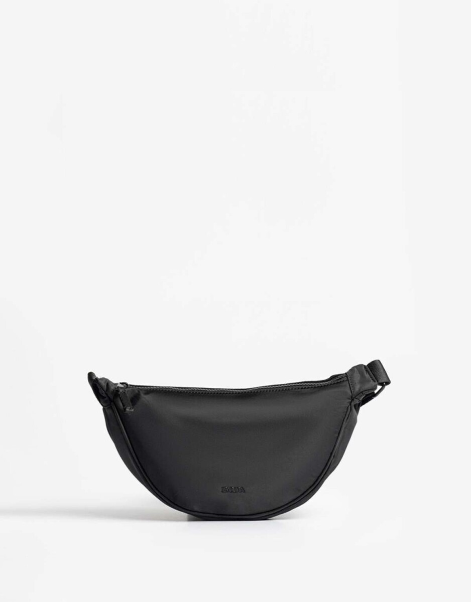 Bandolera Material Reciclado - Negro 