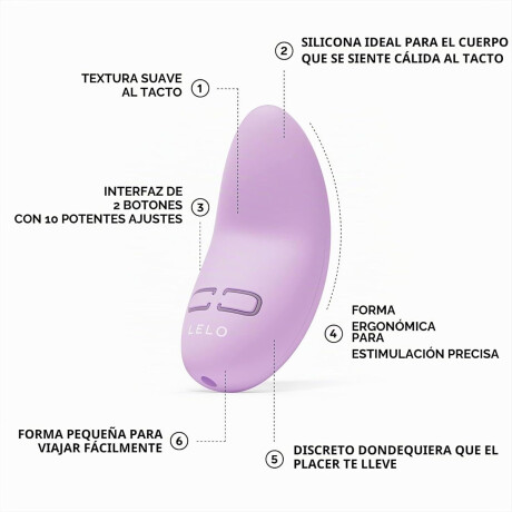 Masajeador De Clítoris Recargable Lelo Lily 3 Masajeador De Clítoris Recargable Lelo Lily 3