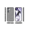 Protector rígido para Samsung Galaxy S25 gris con brillos Protector Rígido Para Samsung Galaxy S25 Gris Con Brillos