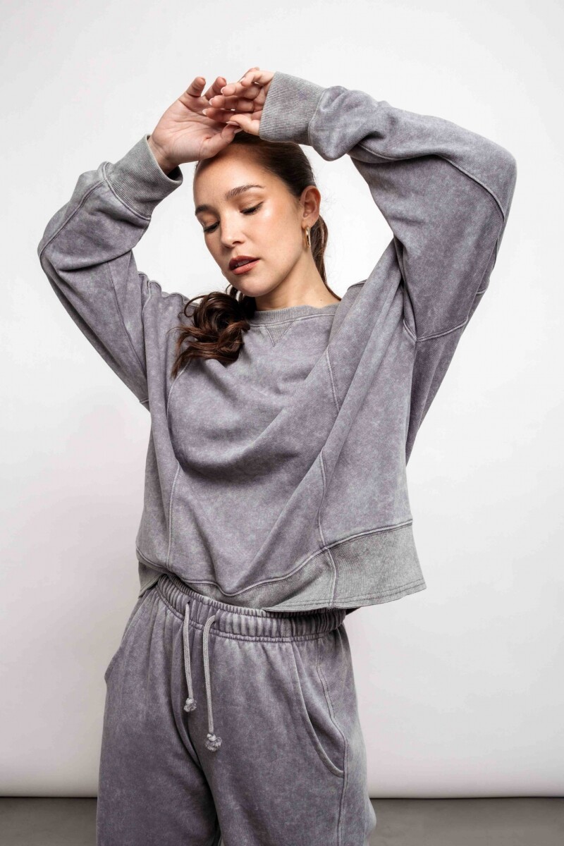 Buzo Cora - Gris oscuro 