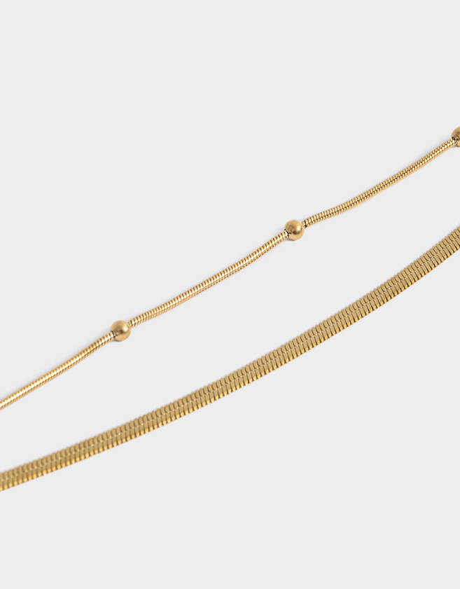 Pulseras Flexibles Sets Acero quirúrgico Pulseras Flexibles Sets De Acero Quirúrgico - Dorado