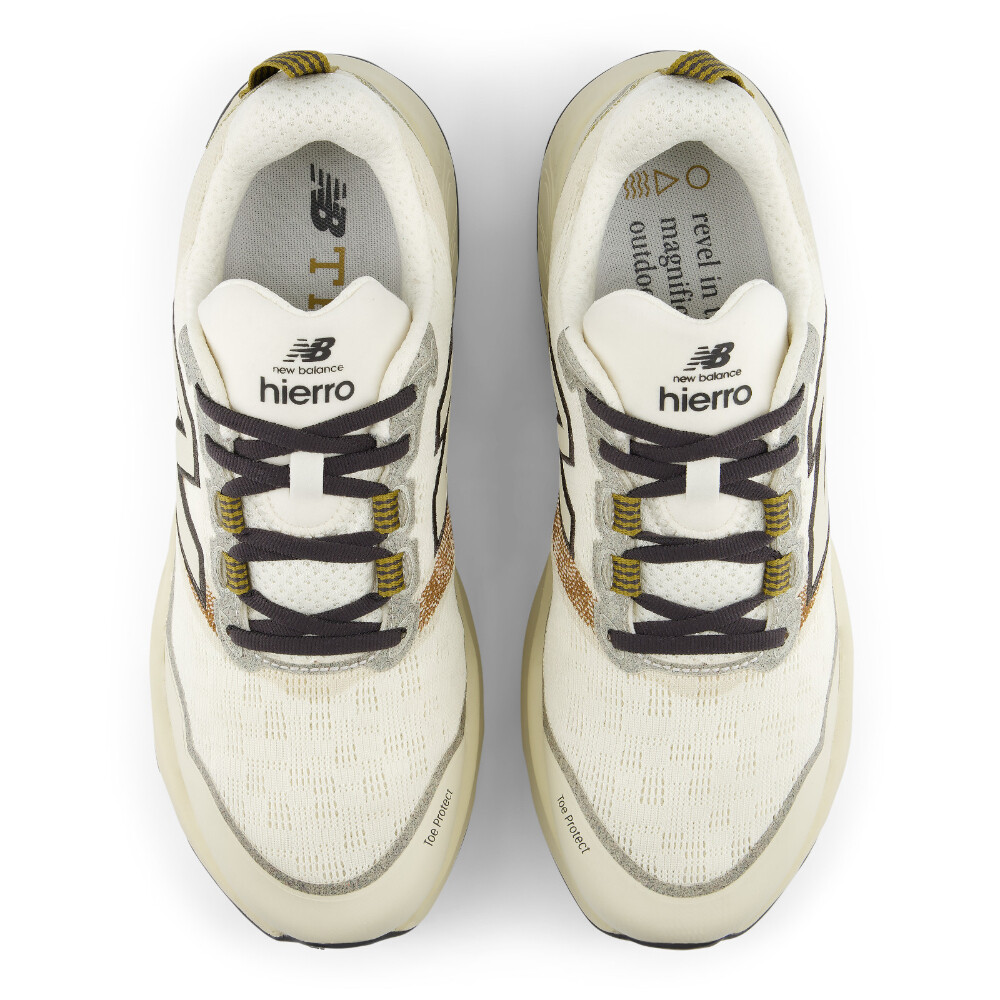 Zapatillas Trail Running Hierro V9 Hombre Beige