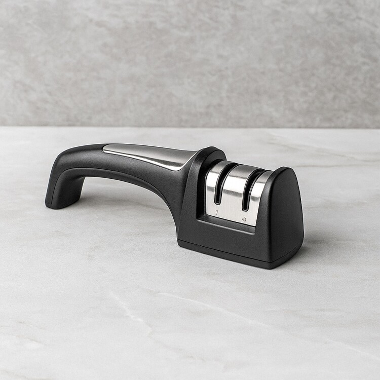 AFILADOR DE CUCHILLOS TRAMONTINA PROFIO DIAMANTADO NEGRO