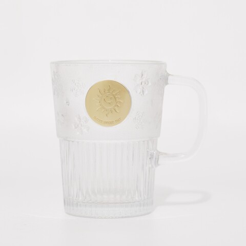 VASO DE VIDRIO RIBETEADO/VETADO VINTAGE (BLANCO – 450 ML) VASO DE VIDRIO RIBETEADO/VETADO VINTAGE (BLANCO – 450 ML)