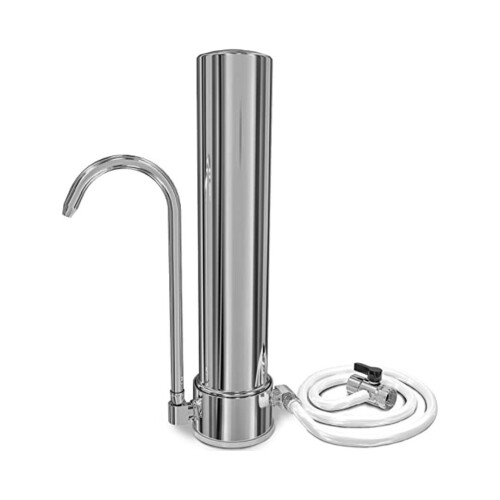 Purificador simple sobre mesada de acero inoxidable Purificador simple sobre mesada de acero inoxidable