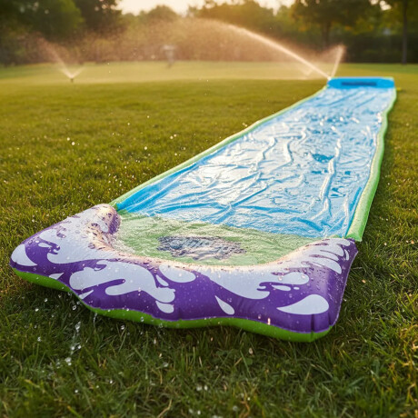 Deslizador De Agua Tobogán Deslizante Alfombra Celeste