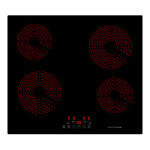 Anafe vitrocerámica Futura Plus FUT-PV4Z negro