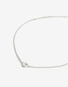 Pulseras Flexibles Strass Pulsera Con Dije Corazón Plata 925 - Plateado